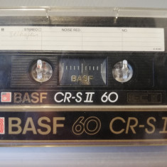 casete audio Chrome BASF CR-S II 60 min - made RFG - stare: Perfecta