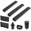 VidaXL Canale de drenaj, 3 buc, plastic, 3 m 142878
