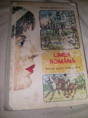 LIMBA ROMANA Manual clasa a 6 a 1986,Mihaela Butoi,Constantinescu-Dobridor