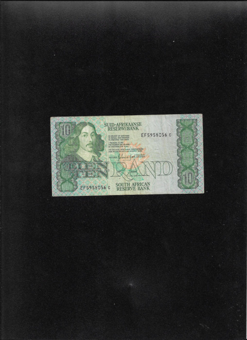 Africa de Sud 10 Rand 1978(94) seria5958056 mica taietura stanga sus