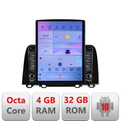 Navigatie Honda CRV 2016-2022 G-CRV19 ecran tip TESLA 9.7&amp;quot; cu Android Radio Bluetooth Internet GPS WIFI 4+32GB DSP 4G CarStore Technology foto