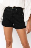 F299-1 Pantaloni scurti cu talie inalta