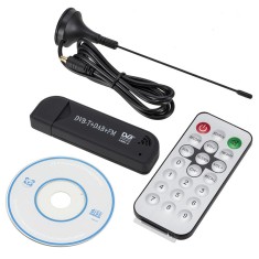 Scaner tuner digital USB 2.0 radio FM DVB-T SDR TV RTL2832U+ FC0012 foto