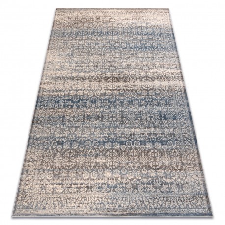 Covor L&acirc;nă NAIN Ornament, vintage 7594/51655 bej / albastru, 200x300 cm