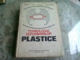 Tehnologia Deformarilor Plastice - I. Dragan, Editura Didactica si Pedagogica, 1979, Mecanica