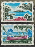 BC617, Franta, lot 6 serii corabii, arhitectura, poduri, peisaje etc (3 poze)