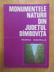 Maria Gavrila - Monumentele naturii din judetul Dambovita foto