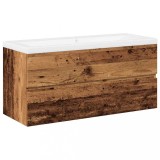 Dulap pentru chiuveta, lavoar incorporat, lemn vechi