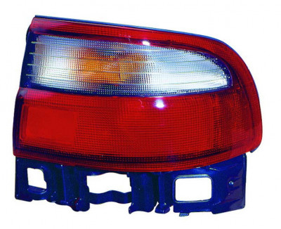 Stop spate lampa Toyota Carina E (T19), 04.1992-1995 Sedan, spate,fara omologare, fara suport bec, exterior, rosu-fumuriu, 81550-2B260, Dreapta foto