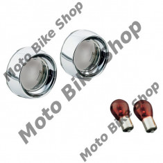 MBS Set sticle semnalizare spate Honda VTX1300/1800 02-03, VTX1300C/S 04-09, Cod Produs: 20200575PE foto