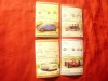 Serie mica St.Vincent 1985 - Automobile , 4 perechi, Nestampilat
