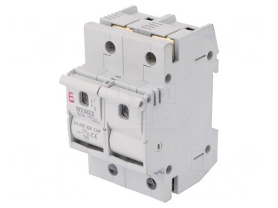 Separator cu Fuzibil D02 pentru Șină DIN 63A 230/400VAC foto