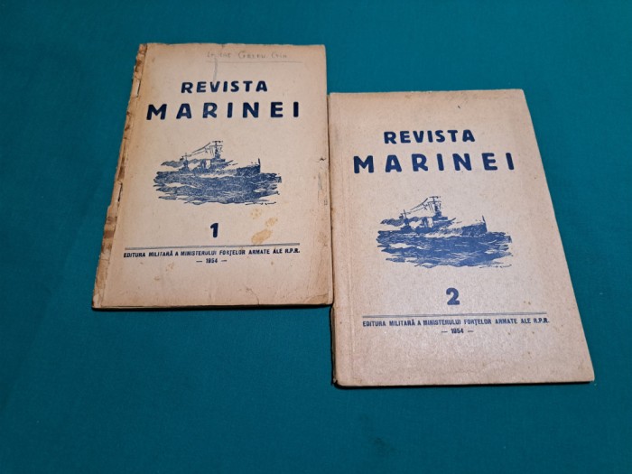 REVISTA MARINEI NR. 1 ȘI 2 * 1954 * 07