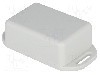 Carcasa ABS, 35mmx50mmx20mm, IP54, HAMMOND - 1551GFLGY