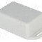 Carcasa ABS, 35mmx50mmx20mm, IP54, HAMMOND - 1551GFLGY