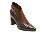 Botine elegante FLAVIA PASSINI maro, 263185, din piele naturala lacuita