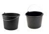 Galeata 12L Gimihome, Maner Metalic Cauciucat, Plastic Reciclat, Constructii/Gospodarie, 310x240mm
