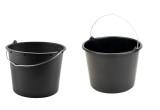 Galeata 12 litri cu maner metalic din plastic cauciucat, Gimihome