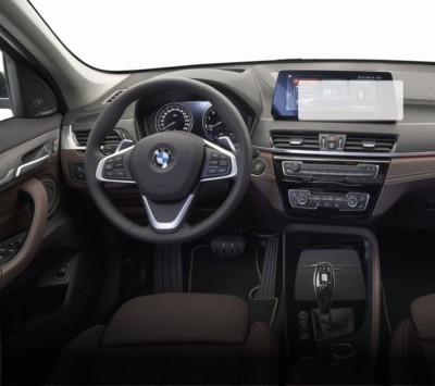 Folie Protectie Navigatie BMW X1 2020-2022, Duragon, protectie Display Navigatie, silicon Mat, Anti-zgarieturi, Anti-amprenta, kit instalare foto