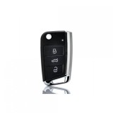 Carcasa cheie telecomanda 3 butoane compatibila Vw / Skoda / Seat