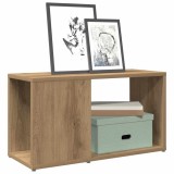 Comoda TV vidaXL Stejar Artizanal 60x24x32 cm Lemn compozit Maro. Dulap TV, Suport TV, Mobila Living