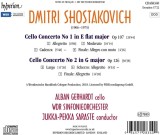 Shostakovich: Cello Concertos | Alban Gerhardt, WDR Sinfonieorchester, Jukka-Pekka Saraste