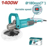 TOTAL - POLIZOR PENTRU SLEFUIT - 180MM - 1400W (INDUSTRIAL) PowerTool TopQuality