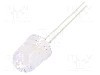 Dioda LED, 10mm, alb rece, 2180...3000mcd, 1mA, 2,8...3,4V, OPTOSUPPLY - OSW54KA131A-1MA