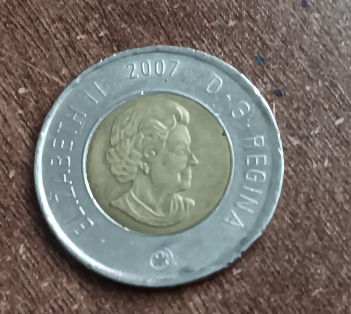 C50 - Moneda foarte veche - Canada - 2 dolari - 2007