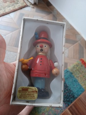 Figurina vintage de colectie Bahnhof-Apotheke foto