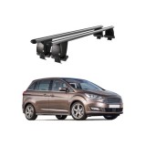 Bare transversale aluminiu pentru Ford C-Max II 2010-2019, plafon neted