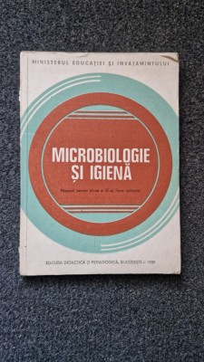MICROBIOLOGIE SI IGIENA MANUAL PENTRU CLASA A XII-A LICEE SANITARE foto