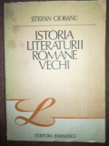 Istoria literaturii romane vechi- Stefan Ciobanu