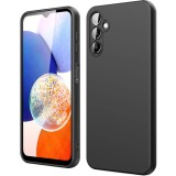 Husa de protectie, flippy, pentru samsung galaxy a15, liquid silicone, cu microfibra pe interior, protectie antisoc, compatibil incarcare wireless, ne