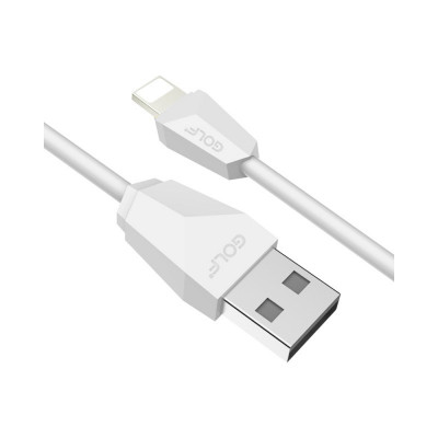 Cablu de incarcare USB Golf Diamond 2IN1 27I iPhone MICRO USB Alb foto