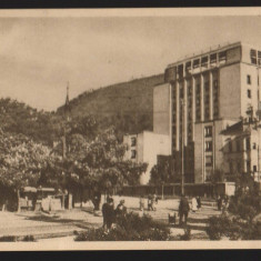 CPI B14043 CARTE POSTALA - ORASUL STALIN. HOTEL "CARPATI", RPR, LIBRARIA NOASTRA