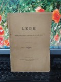 Lege asupra &icirc;nvățăm&acirc;ntului secundar și superior cu toate modificările, 1912, 202