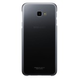Husa de protectie Samsung Galaxy J4plus gradation cover black, blue, Albastru, Negru, Plastic, Carcasa