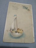 Cumpara ieftin CARTE POSTALA -FELICITARE INTERBELICA CIRCULATA
