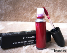 Ruj rezistent mat Mac Retro Matte Liquid Lipcolour Dance with me foto