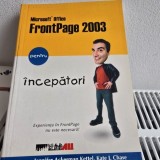 Frontpage 2003 pentru incepatori - Jennifer Ackermann Kettel, Kate J. Chase