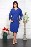 Cumpara ieftin Rochie Rovana Stil Compleu Dantela Electric - 58Marimea, Yves