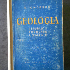 N. ONCESCU - GEOLOGIA REPUBLICII POPULARE ROMANIA (1959)