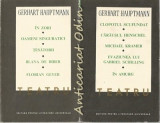 Cumpara ieftin Teatru I, II - Gerhart Hauptmann (1968) - Editura Pentru Literatura Universala - 2 Vol - Piese de teatru