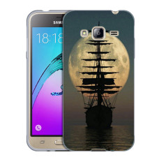 Husa Samsung Galaxy J3 si J3 2016 J320 Silicon Gel Tpu Model Moon Ship foto