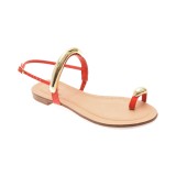 Sandale FLAVIA PASSINI rosii, 368506, din piele naturala
