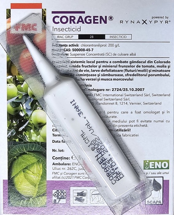 Coragen 20 SC 10 ml, Insecticid