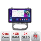 Navigatie dedicata Dacia Duster 2010-2012 N-099 Edonav ecran 13&quot; 2K 8 si 128 Android Waze USB Navigatie 4G 360 Toslink Youtube Rad CarStore Technology