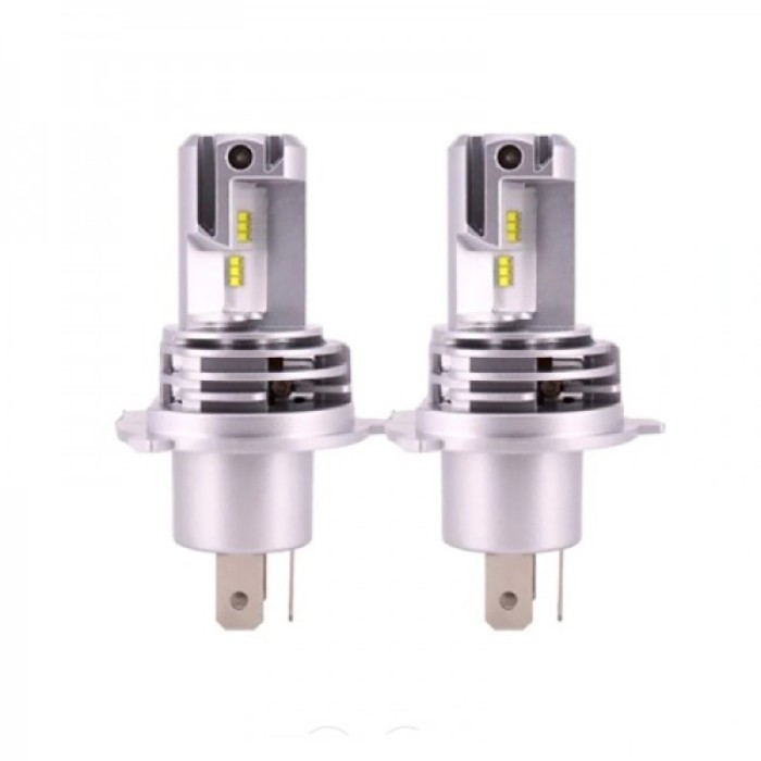 Set 2 x Lampa LED M3, H4, 55W, 8000 lumeni