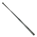 Baston telescopic din otel IdeallStore&reg;, Defence Tactic, argintiu, 64 cm, 4 sectiuni, husa inclusa